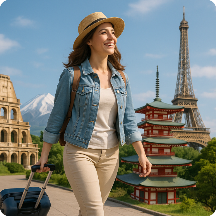 Traveler in Europe